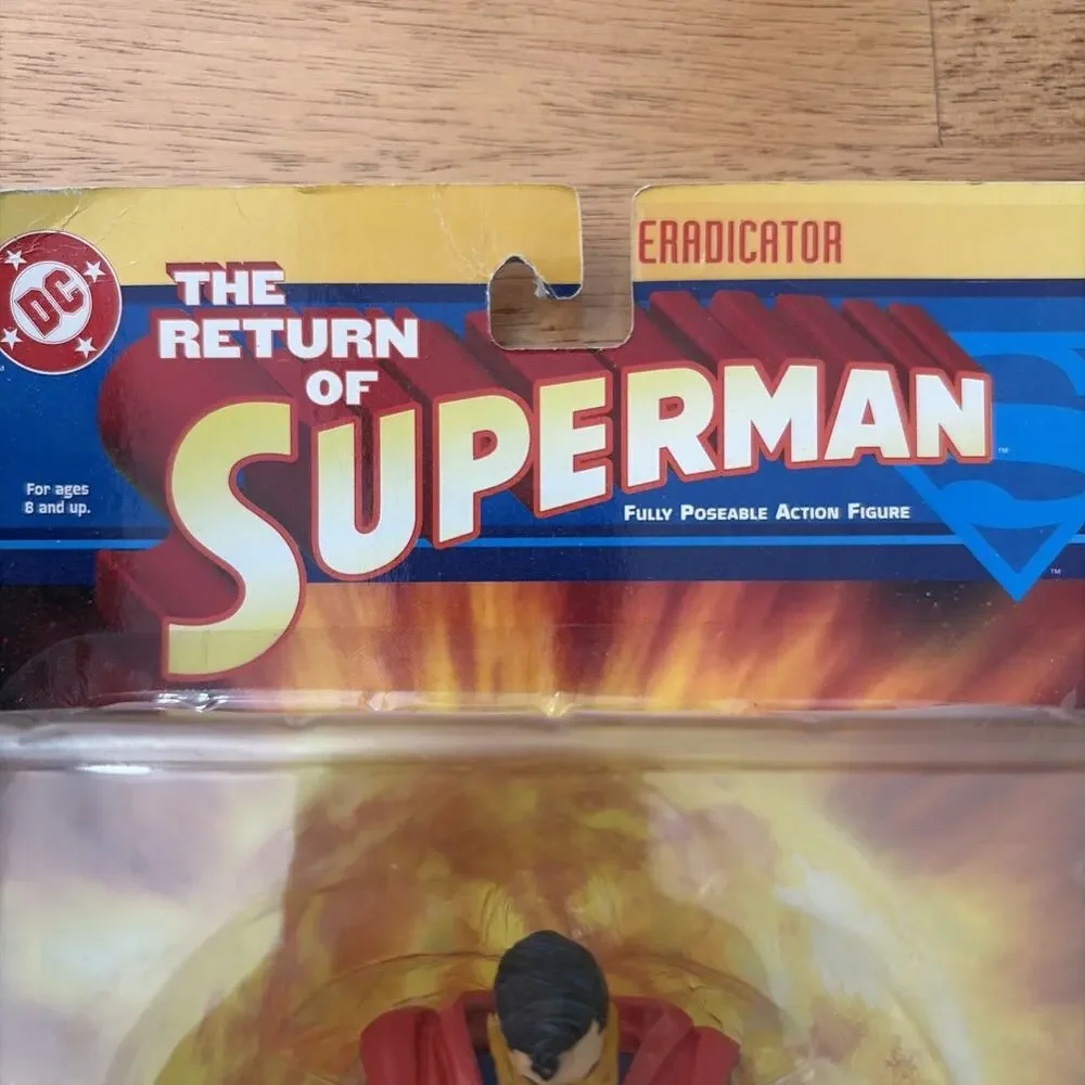 New The Return Of Superman Eradicator Action Figure DC Direct 2004 NEW